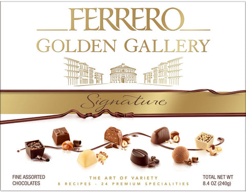 Golden Gallery Signature Fine Assorted Chocolate - Flood Stand -- 36 per case