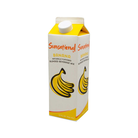 Sunsational Banana Beverage Mix Concentrate, 32 Fluid Ounce -- 12 per case.