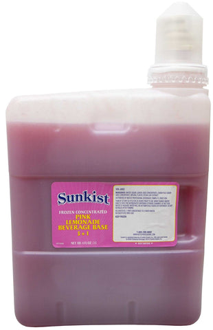 Sunkist 5 Plus 1 Pink Lemonade Beverage Base, 3 Liter -- 3 per case