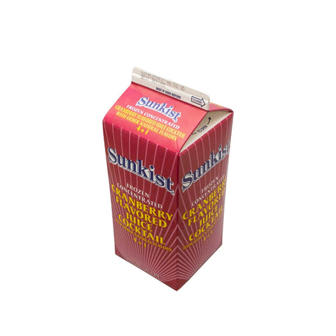 Sunkist 4 Plus 1 10 Percentage Frozen Concentrate Cranberry Flavored Juice Cocktail, 64 Fluid Ounce -- 6 per case.