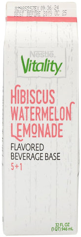 Sunkist 5 Plus 1 Hibiscus Watermelon Lemonade Flavored Beverage Base, 32 Fluid Ounce -- 6 per case