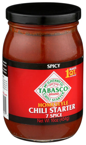 Tabasco Seven Spice Homestyle Chili Starter, 16 Ounce -- 6 per case