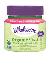 Wholesome Mindfully Delicious Organic Stevia Spoonable Sweetener, 6 Ounce Jar -- 6 per case.