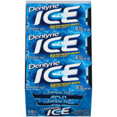 Dentyne Ice Peppermint Gum - 16 pieces per pack -- 162 packs per case.