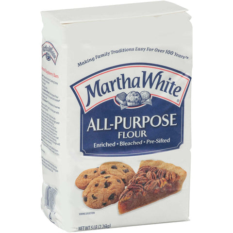 Martha White All Purpose Flour, 5 Pound -- 8 per case.
