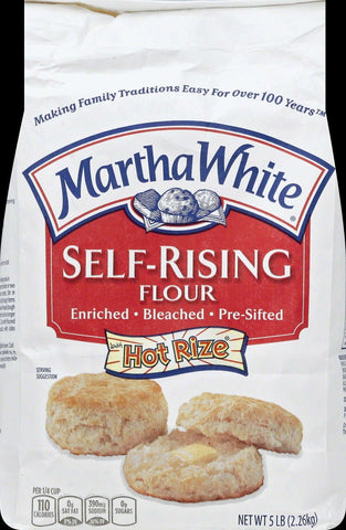 Martha White Self Rising Flour, 5 Pound -- 8 per case.
