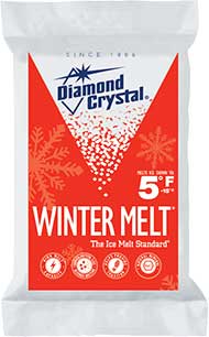 Diamond Crystal Winter Melt Ice Melt Salt, 50 Pound