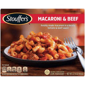 Nestle Stouffers Entree Macaroni and Beef, 12.875 Ounce -- 12 per case.