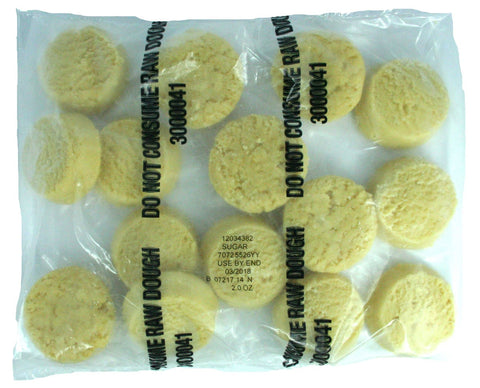 Nestle Toll House Sugar Cookies, 2 Ounce -- 120 per case.