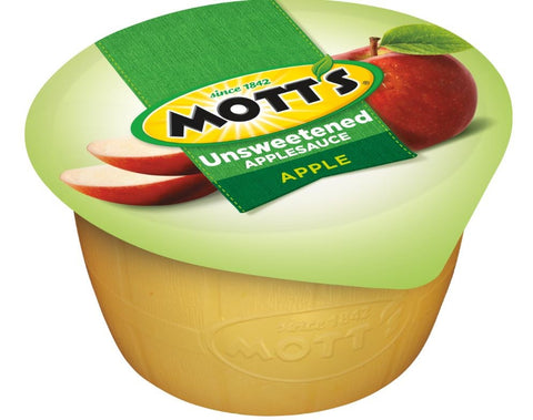 Motts Natural Apple Sauce, 4.5 Ounce -- 72 per case