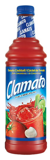 Clamato The Original Tomato Cocktail, 1 Liter Pet Bottle -- 6 per case.