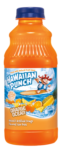 Hawaiian Punch - Orange Ocean, 32 Fluid Ounce -- 12 per case.