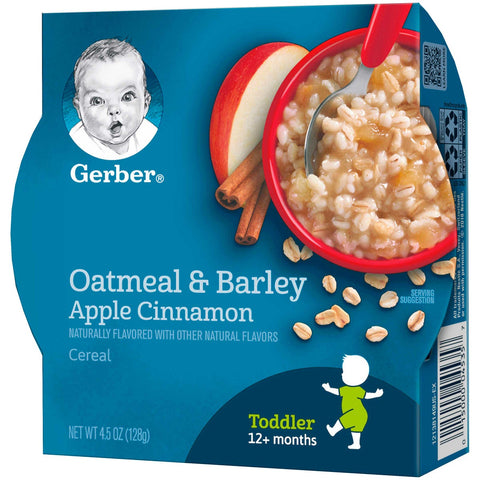 Gerber Breakfast Buddies Apple Cinnamon Breakfast Cereal, 4.5 Ounce -- 8 per case.