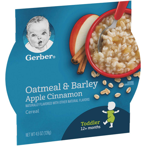 Gerber Breakfast Buddies Apple Cinnamon Breakfast Cereal, 4.5 Ounce -- 8 per case.