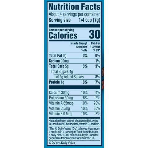 Gerber Banana Vanilla Yogurt Melts Snacks, 1 Ounce -- 7 per case.