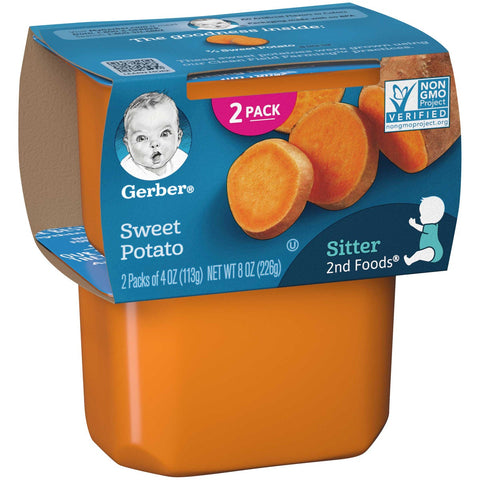Gerber 2nd Foods Sweet Potato Baby Food, 8 Ounce -- 8 per case.