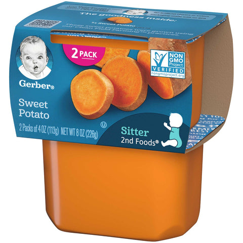 Gerber 2nd Foods Sweet Potato Baby Food, 8 Ounce -- 8 per case.