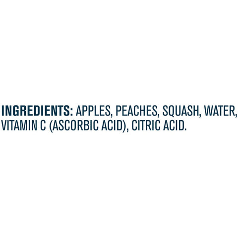 Gerber 2nd Food Apple Peach Squash Baby Food, 8 Ounce -- 8 per case.