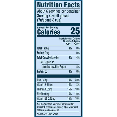 Gerber Puffs Sweet Potato Baby Snack, 1.48 Ounce -- 6 per case.