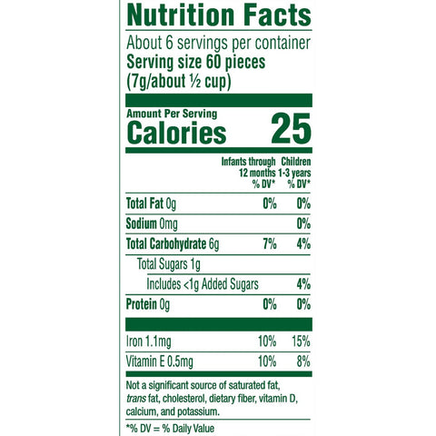 Gerber Puffs Organic Apple Baby Snack, 48 Ounce -- 6 per case.