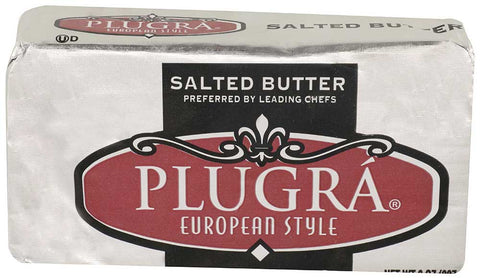 Plugra European Style Salted Butter, 8 Ounce -- 12 per case