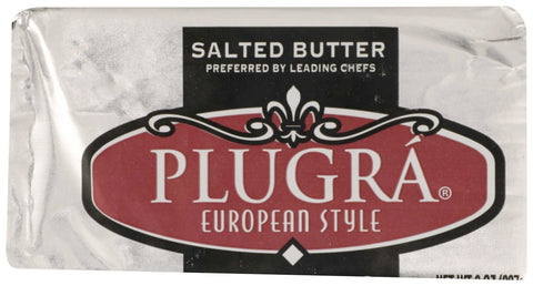 Plugra European Style Salted Butter, 8 Ounce -- 12 per case