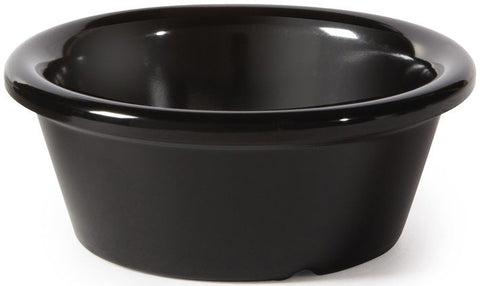 GET Enterprises Melamine Black Ramekin, 1.5 Ounce -- 72 per case