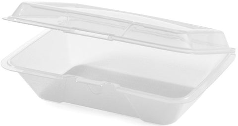GET Enterprises Polypropylene Clear Half Size Food Container, 9 x 6.5 inch -- 12 per case
