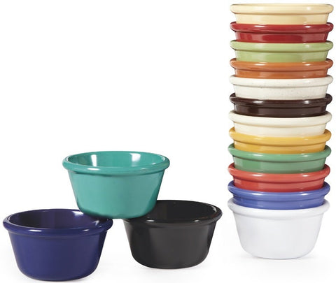 GET Enterprises Melamine Ivory Ramekin, 4 Ounce -- 48 per case