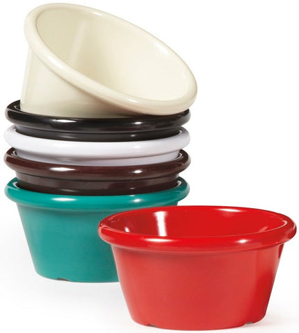 GET Enterprises Melamine White Ramekin, 6 Ounce -- 48 per case