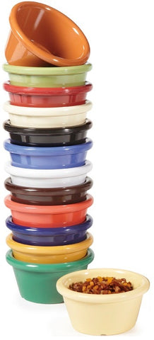 GET Enterprises Melamine Rainforest Green Ramekin, 2 Ounce -- 48 per case