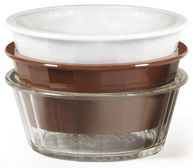 GET Enterprises SAN Clear Fluted Ramekin, 2 Ounce -- 48 per case