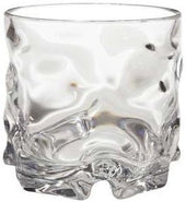 GET Enterprises SAN Clear Rock Glass, 12 Ounce -- 24 per case