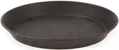 GET Enterprises Polypropylene Black Round Basket with Slots, 12 inch -- 12 per case