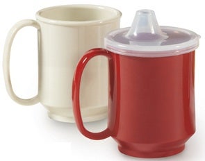 GET Enterprises Tritan Red Sensation Single Handle Mug, 8 Ounce -- 24 per case