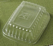 GET Enterprises Polypropylene Clear Reusable Perforated Lid Only -- 24 per case