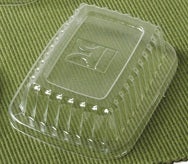 GET Enterprises Polypropylene Clear Reusable Perforated Lid Only -- 24 per case