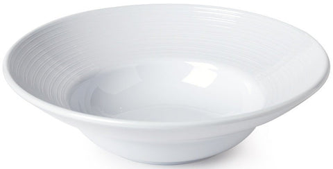 GET Enterprises Melamine Black Textured Rimmed Bowl, 16 Ounce -- 12 per case