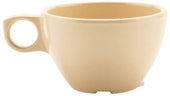 GET Enterprises SuperMel Melamine Tan Ovide Cup, 7.5 Ounce -- 48 per case