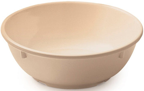 GET Enterprises SuperMel Melamine Tan Bowl, 14 Ounce -- 48 per case