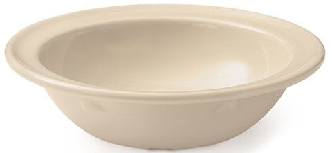 GET Enterprises SuperMel Melamine Tan Rimmed Bowl, 5 Ounce -- 48 per case