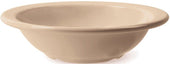 GET Enterprises SuperMel Melamine Tan Rimmed Bowl, 10 Ounce -- 48 per case