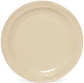 GET Enterprises SuperMel Melamine Round Tan Plate, 6.5 inch -- 48 per case