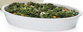 GET Enterprises Melamine White Oval Casserole Dish, 1.5 Quart -- 6 per case