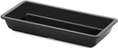 GET Enterprises Milano Melamine Black Entree Dish, 16 Ounce -- 12 per case