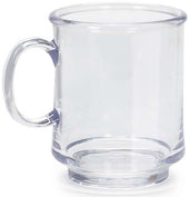 GET Enterprises Tritan Clear Stacking Mug, 8 Ounce -- 24 per case