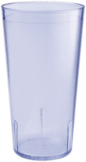 GET Enterprises SAN Plastic Blue Textured Tumbler, 9.5 Ounce -- 72 per case