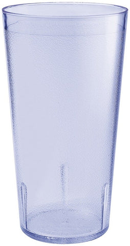 GET Enterprises SAN Plastic Blue Textured Tumbler, 9.5 Ounce -- 72 per case