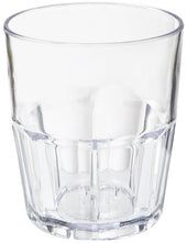 GET Enterprises Bahama SAN Plastic Clear Double Rocks Tumbler, 12 Ounce -- 72 per case