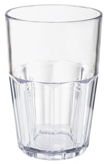 GET Enterprises Bahama SAN Plastic Clear Tumbler, 14 Ounce -- 72 per case